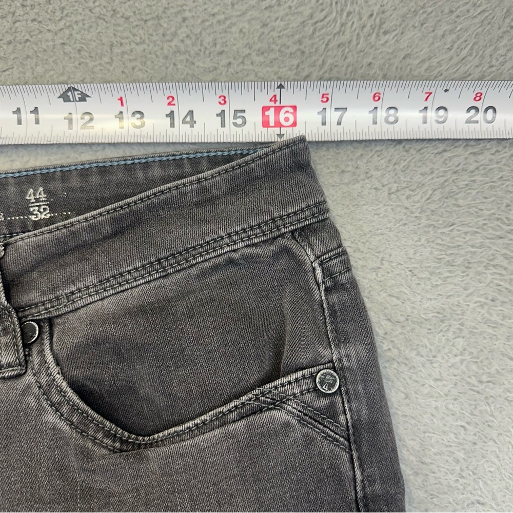Barbados Jeans Mens 32x30 Gray Slim Fit Straight Leg Stretch Casual Pockets - Picture 9 of 14